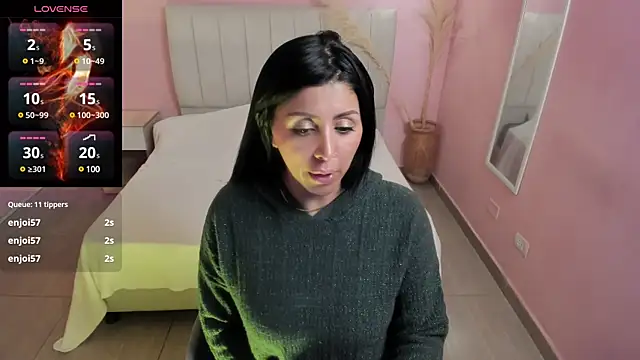 tiffani  love online show from January 2025 06:35:01 PM