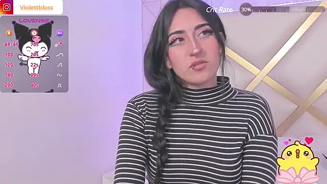 Violettbloss online show from December 2024 01:22:01 AM