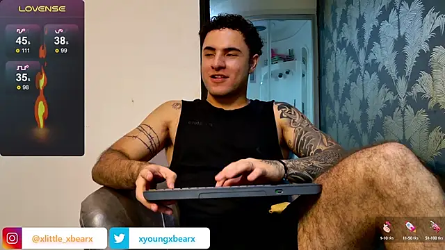 xlittle xbearx online show from January 2025 01:13:02 AM
