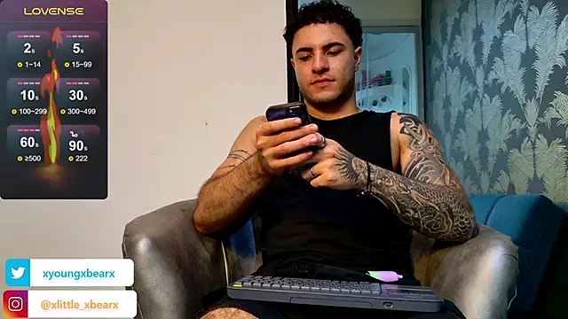 xlittle xbearx online show from February 2025 10:48:01 PM