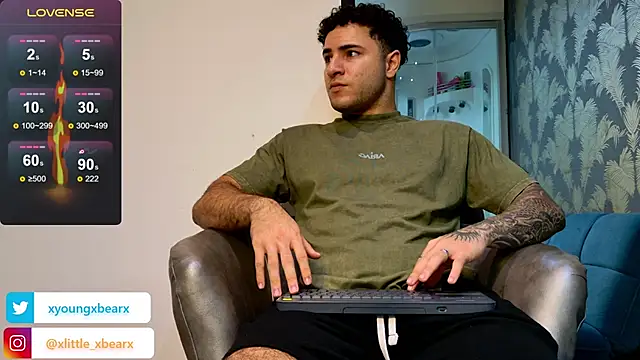 xlittle xbearx online show from February 2025 11:32:01 PM