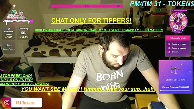 BISEXGOOD777 online show from January 2025 08:24:01 PM