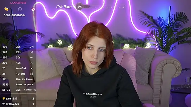 FoxyRayy online show from December 2024 02:09:02 AM