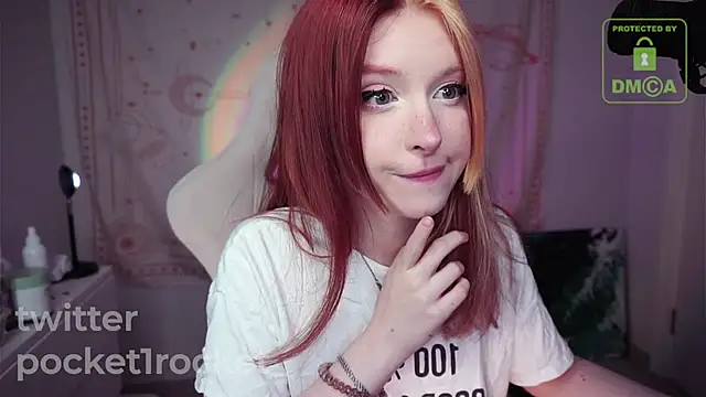 Snapshot of _PocketRocket_ chatting on February 2025 01:43:01 AM PocketRocket online show from February 2025 01:43:01 AM