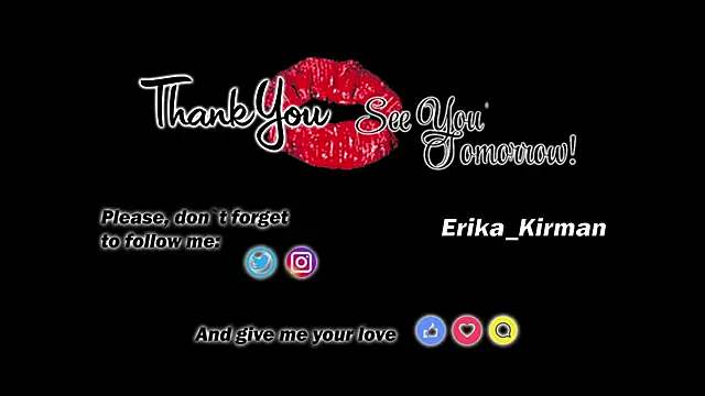 Erika Kirman online show from February 2025 04:17:02 PM