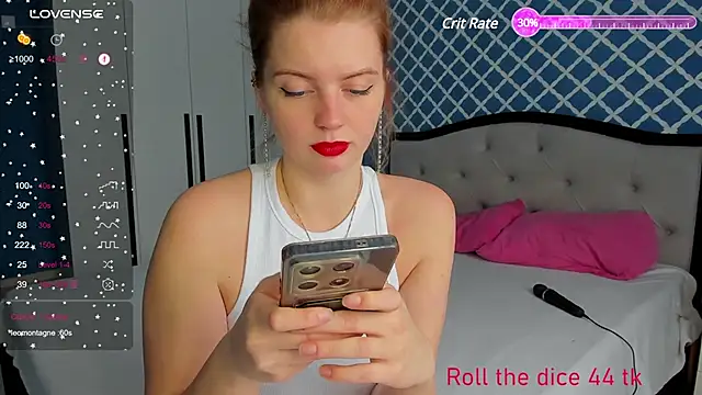 Busty Redhead online show from January 2025 10:29:02 AM
