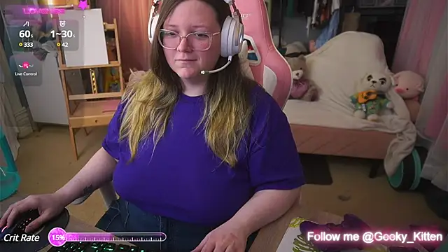 Geeky Kitten online show from March 2025 01:31:02 AM