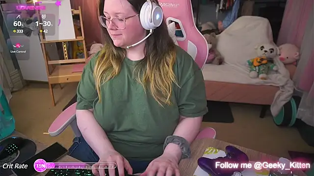 Geeky Kitten online show from March 2025 03:24:01 AM