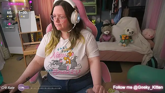 Geeky Kitten online show from March 2025 06:49:01 AM
