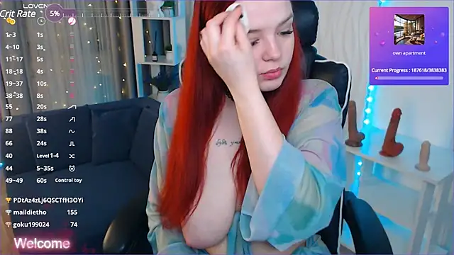 RedPeach online show from January 2025 03:55:02 AM